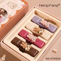 ราคา *พร้อมส่งยกเซ็ท*ลิปกระต่ายเนื้อแมต กํามะหยี่ กันน้ำ ไม่หนักปาก สีติดทนนานทั้งวัน 1 เซ็ท 4 สี แพ็คเกจน่ารัก (22979194496)