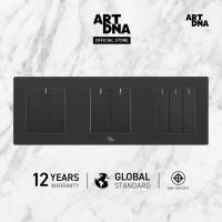 ราคา ART DNA รุ่น A77 Switch 1 Gang+2 Gang+3 Gang 1 Way สีดำ ปลั๊กไฟโมเดิร์น ปลั๊กไฟสวยๆ สวิทซ์ สวยๆ switch design (6135822803)