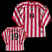 ราคา เสื้อกีฬา แขนยาว สีขาว-แดง LOTTO มือสอง (25404016160)