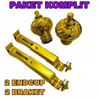 ราคา ขายึดรองรับราวม่าน en-cup | ครอบราว ราวม่าน (27136035500)