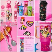ราคา ขวดน้ำ ช้อนส้อม เซ็ตแม่เหล็กติดตู้เย็น/แก้ว เดอะพาวเวอร์พัฟฟ์เกิลส์ (สินค้างานลิขสิทธิ์แท้100% X The Powerpuff Girls) (27607495376)