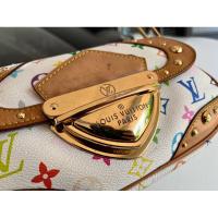 ราคา Louis Vuitton Louis Vuitton Marilyn White Multicolor Monogram Canvas Shoulder Bag (25688610588)