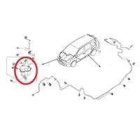 ราคา แท้ศูนย์ ถังฉีดน้ำล้างกระจก นิสสัน ทีด้า Nissan Tiida C11 L11N (5 ประตู) (19488732302)