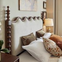 ราคา เตียงไม้ขนาดกลางย้อนยุคกระเป๋าเตียงครัวเรือนฝรั่งเศสต้นแบบโบราณนุ่มเตียงแข็งเตียงคู่เตียงแต่งงานเตียงอเมริกัน 82เป็น (55955254845)