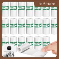 ราคา skjsqygxyc20PCS Mini Printer Paper, Thermal Sticker Paper,Self-Adhesive,Mini Thermal Printer Paper,Notes,Black on White,5.7x2.5cm ใช้งานง่าย (46354933468)