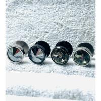 ราคา ราคา1ข้างจิวหูต่างหูชายหญิงคริสตัลเกาหลีแท้สีชาดำ ดำปรอท ขนาด 10 mm.ก้าน 1.2 mm.สแตนเลสแท้ งานสวยเกรดพรีเมี่ยม (41367720165)