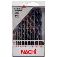 ราคา NACHI​ NA0520_M04 ชุดดอกสว่าน M-04 (1.0-10.0MM 10ดอก/ชุด) ชุดดอกสว่านนาชิ​ หน่วยมิล (14826796186)