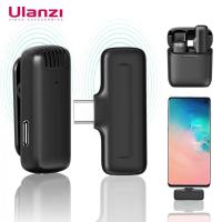 ราคา Ulanzi J11 Wireless Microphone System Receiver+Clip-on Microphones 20M Range Battery Charging for iPhone Type-C Phones (22534830313)