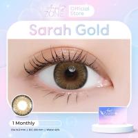 ราคา Angel Zone คอนแทคเลนส์ รุ่น Sarah Gold 14.5 (รองรับสายตาปกติและค่าสายตาสั้น -0.50 ถึง -6.00) (22876807446)