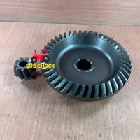ราคา จานเฟืองล้อหน้า+เฟืองเพลาตั้ง รถไถคูโบต้า Kubota M6040 (9T x 43T) บายศรีล้อหน้า เฟืองบายศรีล้อ (17859821148)