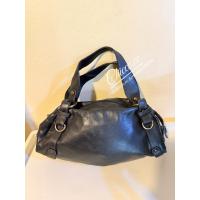 ราคา กระเป๋าหนังแท้สีดำ สะพายไหล่ แบรนด์ Vincis Bench Used (53102584383)