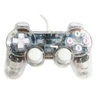 ราคา OKER Dual Shock Joystick U-706 แบบใส (White)#171(ไม่รองรับเกม ฟีฟ่า) (520791032)