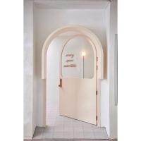 ราคา (ชุดวงกบ-ประตู) ประตูโค้ง ไม้เนื้อแข็ง ช่องกระจกบนและลูกฟักทึบเสมอขอบ ตรงกลางเซาะร่องยู (ล่าง) พร้อมวงกบโค้งไม้เนื้อแข็ง (19725008546)