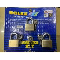 ราคา Solex กุญแจมาสเตอร์คีย์ระบบลูกปืน Master Keys ขนาด 45มม. 3ตัวชุด (23076709030)
