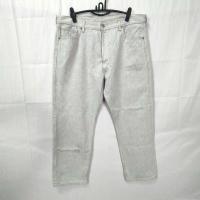 ราคา กางเกงยีนส์ลีวาย501ผ้าทอ2สีสวยของแท้มือสอง00415 (26503145770)