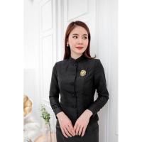 ราคา ชุดไทยจิตรลดา สีดำล้วน (376135279)