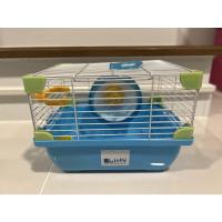ราคา [มือสองสภาพดี] กรงพกพาหนูแฮมสเตอร์ (15566135551)