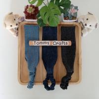 ราคา Tommy Crafts ผ้าคาดผมแบบเรียบ ผ้าฝ้ายชินมัยสโตนวอช สีใหม่สวยๆ เก๋ๆ Stonewashed cotton Headbands (27988680048)