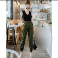 ราคา กางเกงวินเทจขาจั้มสม็อกหลัง (6069408280)