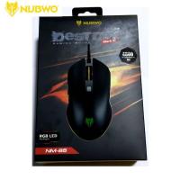 ราคา Nubwo NM-85 DESTROY Mark III Gaming Mouse เมาส์เกมมิ่งมาโคร 6 ปุ่ม ระบบเซ็นเซอร์ A824 รองรับสูง 4800 DPI รับประกัน 1 ปี (1825947269)