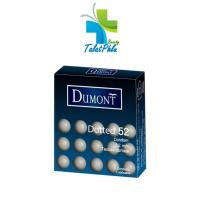 ราคา Dumont ดูมองต์ ถุงยางอนามัย ขนาด 52 mm. ผิวไม่เรียบ [รุ่น Dotted] [3 ชิ้น] [1 กล่อง] ถุงยางแบบปุ่มใหญ่ เหนียว ทนทาน (25584602873)