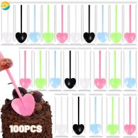 ราคา ช้อนพลาสติก รูปหัวใจ แบบใช้แล้วทิ้ง สําหรับตักไอศกรีม โยเกิร์ต พุดดิ้ง อาหาร 100 ชิ้น (22759144623)