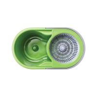 ราคา sprint mop SCOTCH-BRITE ชุดอุปกรณ์ถังปั่นพร้อมไม้ม็อบ ECO DUAL WASH (T7) สีเขียว (29477839810)