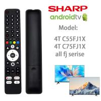 ราคา ALANK รีโมทสมาร์ททีวี Smart TV ยี่ห้อ Sharp ชาร์ป รหัส FJ สำหรับรุ่น 4T-C50FJ1X, 4T-C55FJ1X,4T-C65FJ1X (40073640981)