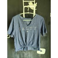 ราคา เสื้อยืดคอจีน Roxy น่ารักมากๆๆ ดีไซน์ผูกหน้า มือสองสภาพใหม่มากกก สินค้าจากญี่ปุ่น (40112170661)