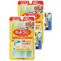 ราคา Kobayashi Pharmaceutical Floss & Pick Dental Floss, 60 Count, for Interdental Cleaning (Includes Soft Interdental Brush Samples) x 2 Packs (44174605190)