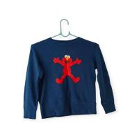 ราคา เสื้อหนาวไหมพรมแขนยาวมือสองเด็ก uniqlo สีน้ำเงิน (44475707311)