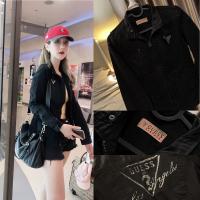 ราคา เสื้อยีนส์แขนยาว Guess Jacket Black Jeans Trucker jacket Vintage แจ็คเก็ตยีนส์ (20091553043)