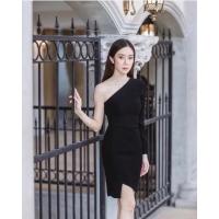 ราคา ส่งต่อ งานป้าย PANADDA เดรสไหล่เฉียง สีครีม (21131771106)