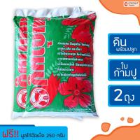 ราคา ดินขุยไผ่ผสมใบก้ามปู 2 ถุง 11 กิโลกรัม ดินสำหรับปลูกผัก ดินพร้อมปลูก (2116550157)