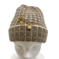 ราคา Louis VUITTON หมวกถัก Moheya แคชเมียร ์ สีเบจ ผู ้ หญิงใช ้ (24377462445)