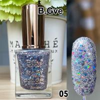 ราคา ยาทาเล็บไม่ต้องอบสีกากเพชรมาใหม่ กิตเตอร์แน่น ยาทาเล็บกากเพชรเม็ดใหญ่กึ่งเจล (17198771630)