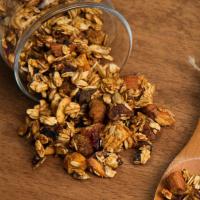 ราคา [โปร1แถม1] Granola grain cereals 100 กรัม ไม่ใช้น้ำตาลขัดสี ไม่มีไขมันทรานส์ ไม่ผสม นม เนย ไข่ ไม่มีแป้งสาลี (41801384106)