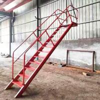 ราคา ขึ้นและลงบันไดเหล็กบันไดเอียงสถานที่ก่อสร้างบันไดสองด้านลึกหลุมฐานชั่วคราวการจัดการความปลอดภัย45หลุมฐานที่เท้าแขนก่อสร้างวิน9 (54052099129)