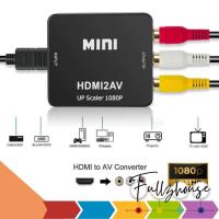 ราคา จัดส่งด่วน กล่องแปลงสัญญาณ HD.MI to AV (MINI HDMI2AV Converter) (27812210957)