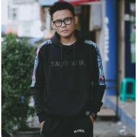 ราคา Salviohexia เสื้อกันหนาวมีฮู้ดสีรุ้ง เสื้อแจ็คเก็ตผู้ชาย salvio hexia (29765831552)