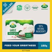 ราคา [จัดส่งรถแช่เย็น] Arla Garlic Fresh Cream Cheese อาร์ลา ครีมชีสรสชีสผสมกระเทียมและสมุนไพร / 150g. (46004982572)