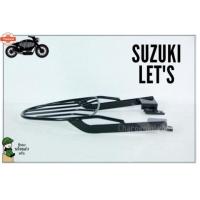 ราคา แร็คท้ายSuzuki let's แร็คหลังเล็ทส์ แร็คเหล็กหนาซูซูกิ (40216055208)