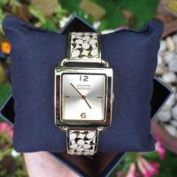 ราคา #Coach Women's Legacy Gold Tone Stainless Steel Bangle Watch #14501732 (524088060)