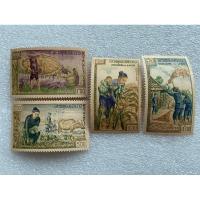 ราคา แสตมป์ลาวชุดเพิ่มผลผลิตข้าว ปี1963 แบบปรุรู (23140661135)