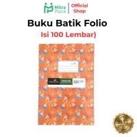 ราคา Batik Folio Book 100 Folio Book 100 แผ่นสมุดปกแข็ง (48652758743)
