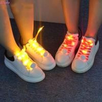 ราคา YOLO Luminous Lace-up Shoes สายคาดแบบถักcroissant สไตล์สำหรับทั้งชายและหญิง (40477930806)