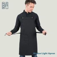 ราคา Han&Co. Motion Light Apron - Charcoal Black ผ้ากันเปื้อนเต็มตัวสายไขว้หลัง รุ่น Motion Light สีดำ (8927885328)