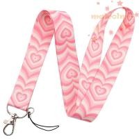 ราคา MALCOLM Love สายคล้องคอหนังสือเดินทางพิเศษสายคล้องโทรศัพท์มือถือพวงกุญแจ Webbings ริบบิ้นผู้ถือแหวน ID Card Pass แขวนเชือก (53455150596)