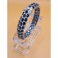 ราคา ✅กำไลข้อมือพลอยไพลิน เป็นพลอยจากกาญจนบุรี ตัวเรือนเป็นเงินเเท้ฝังไพลิน เม็ดใหญ่ ทั้งเรือน เหมาะเเก่ทุกโอกาศ เป็นของหายาก (23944423658)