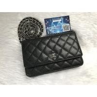 ราคา Chanel WOC Black Caviar SHW Holo 25 (977843065)